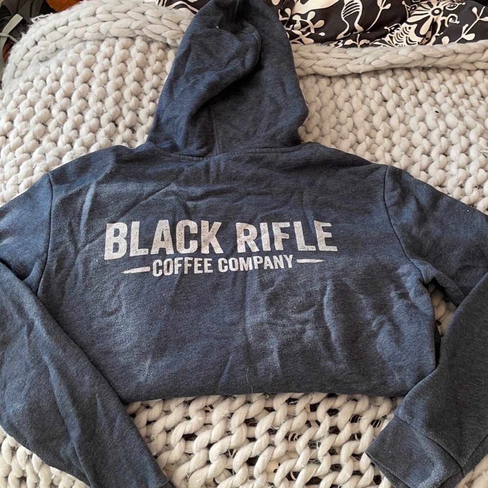 Small black rifle coffee company sweatshirt
